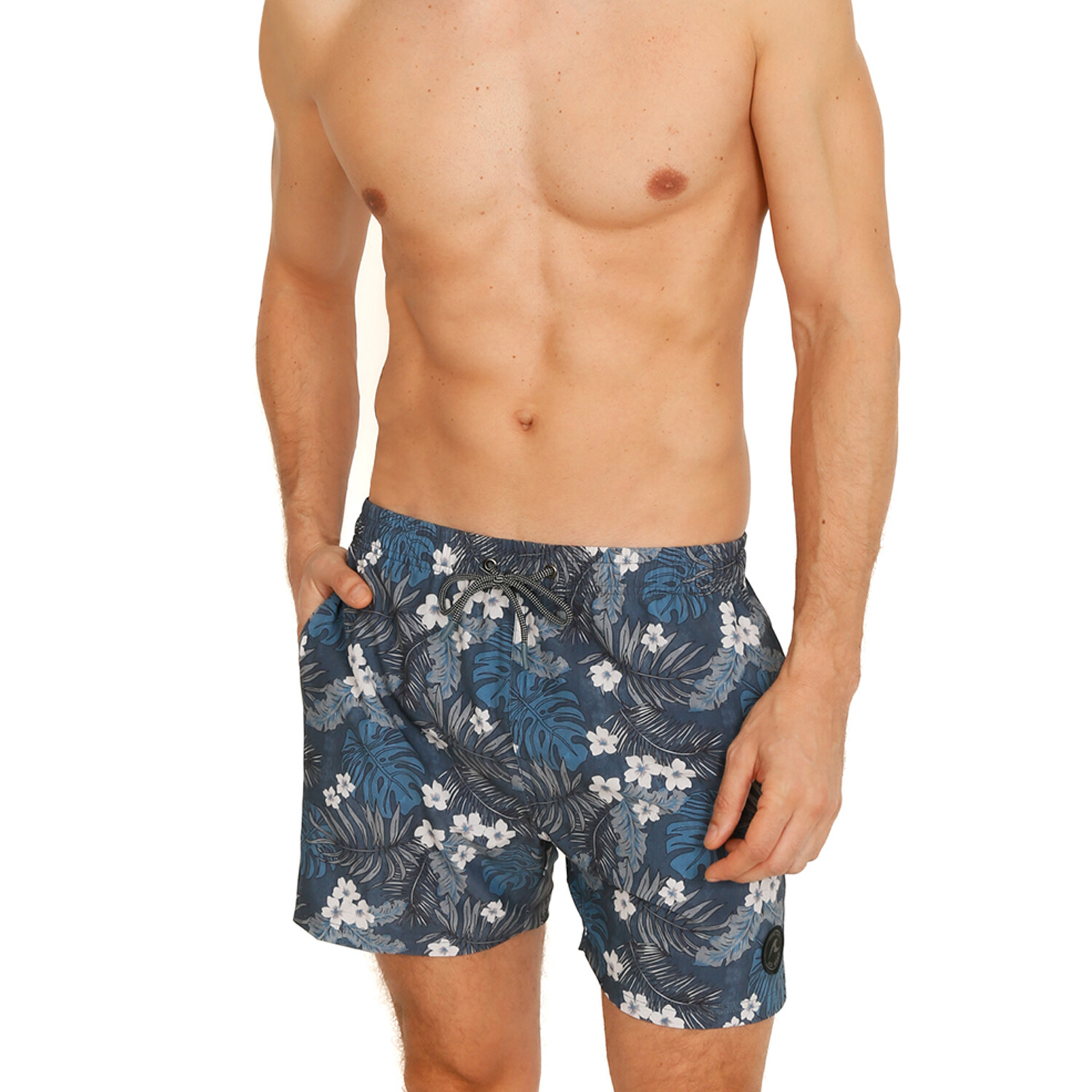 TRAJE DE BAÑO HOMBRE SHORT CALIFORNIA FLORES H2O WEAR - 2