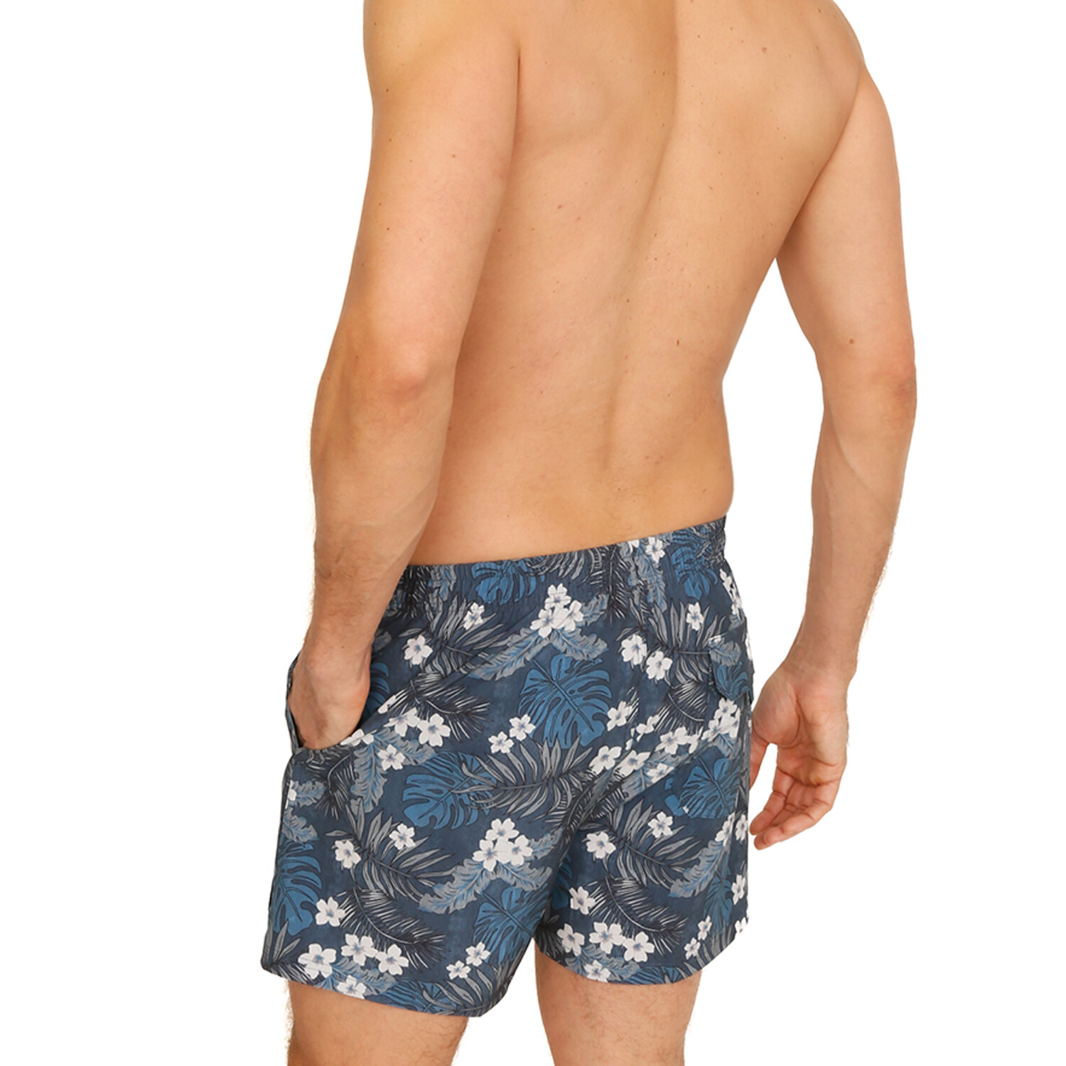 TRAJE DE BAÑO HOMBRE SHORT CALIFORNIA FLORES H2O WEAR - 4