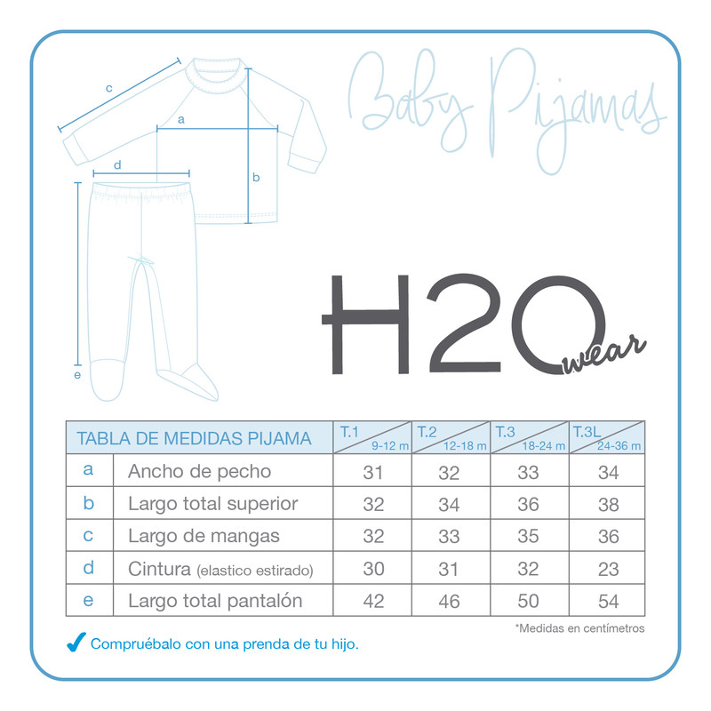 BEBE PIJAMA COCODRILO 2PZ H2O - 3