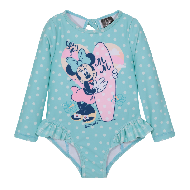 TRAJE DE BAÑO BEBE NIÑA ENTERO UV50 M/LARGA  MINNIE DISNEY - 6
