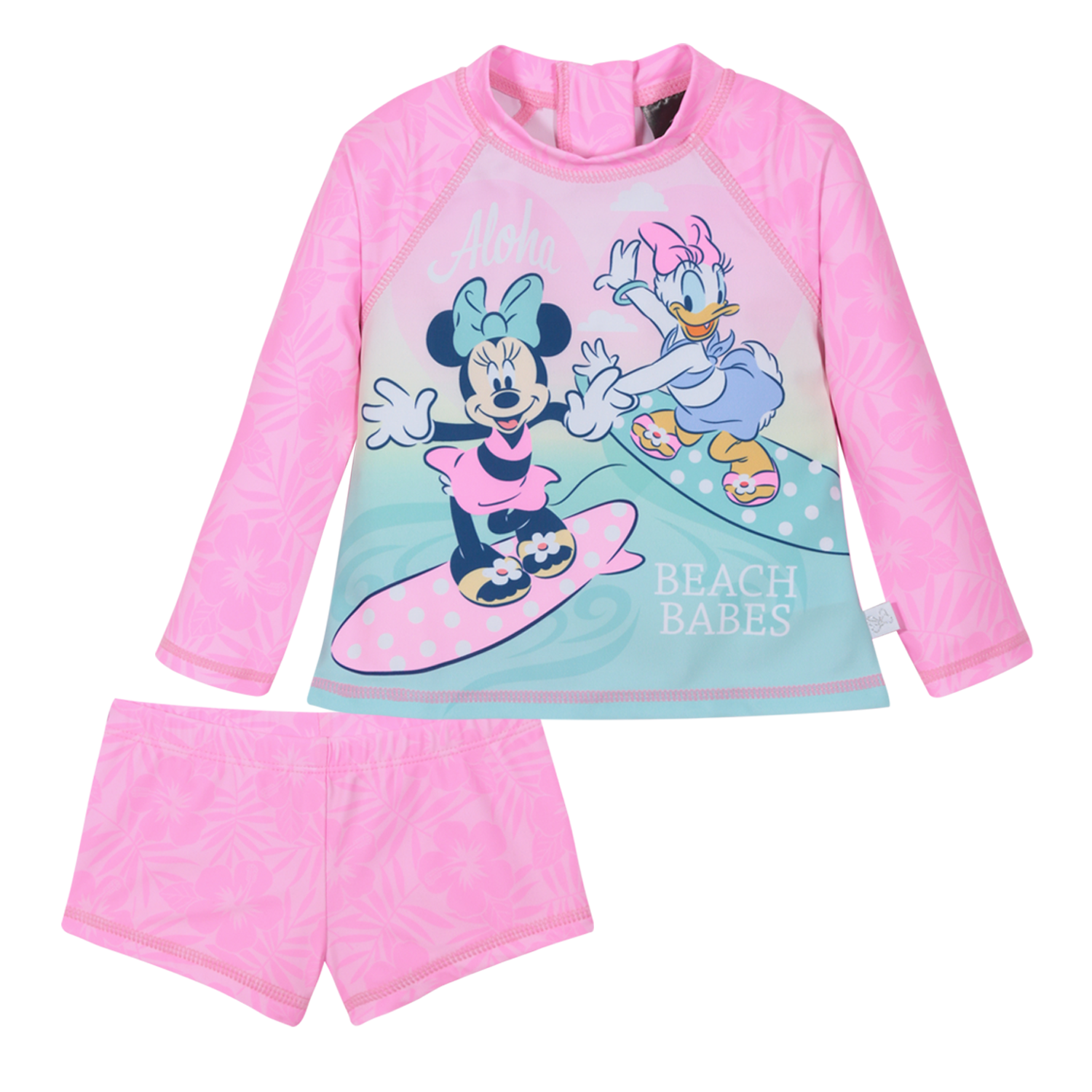 TRAJE DE BAÑO BEBE NIÑA SET UV50 M/LARGA MINNIE DISNEY - 2