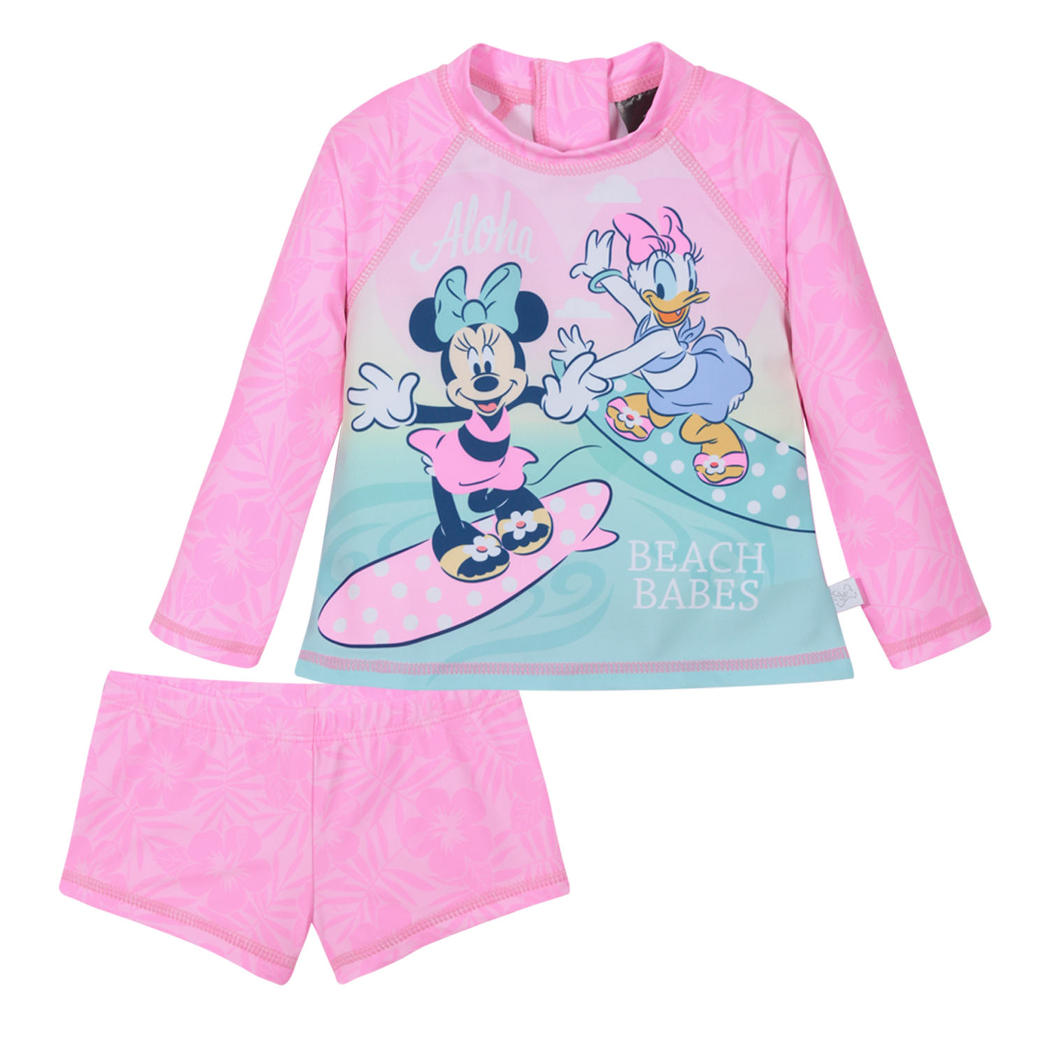 TRAJE DE BAÑO BEBE NIÑA SET UV50 M/LARGA MINNIE DISNEY - 2
