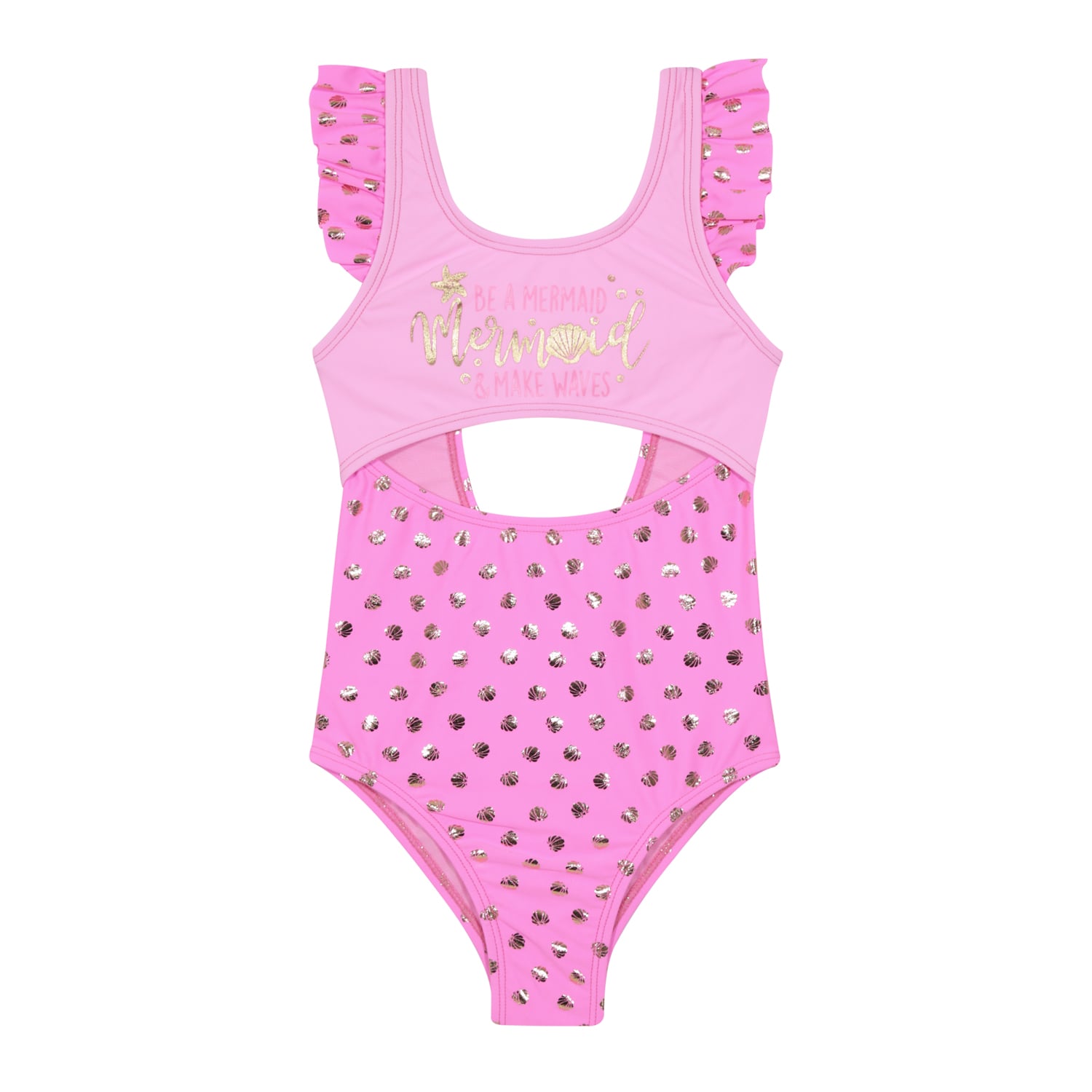 Traje de Baño Niña UV50 H2O Wear Rosado - 1