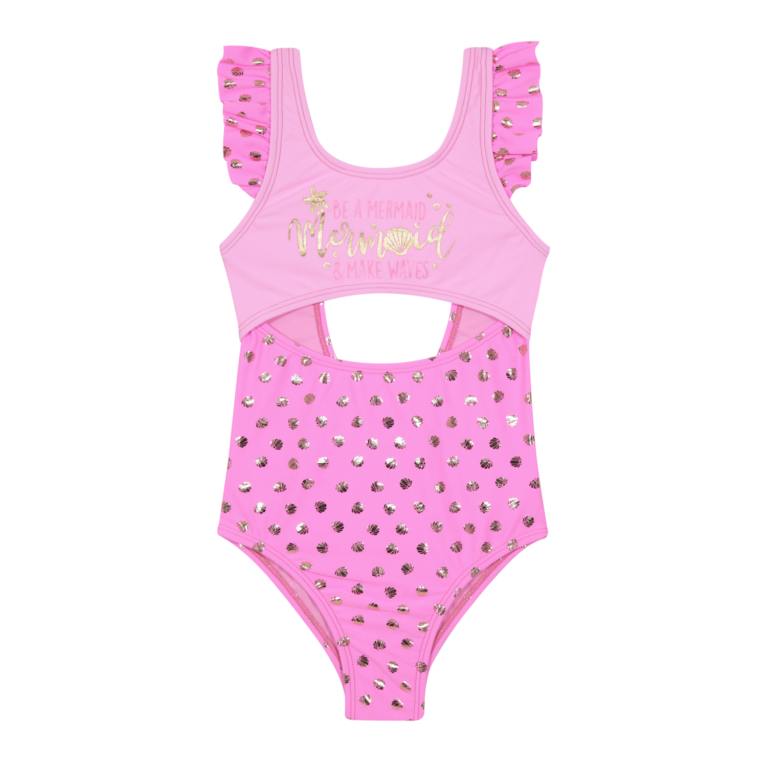 Traje de Baño Niña UV50 H2O Wear Rosado - 2