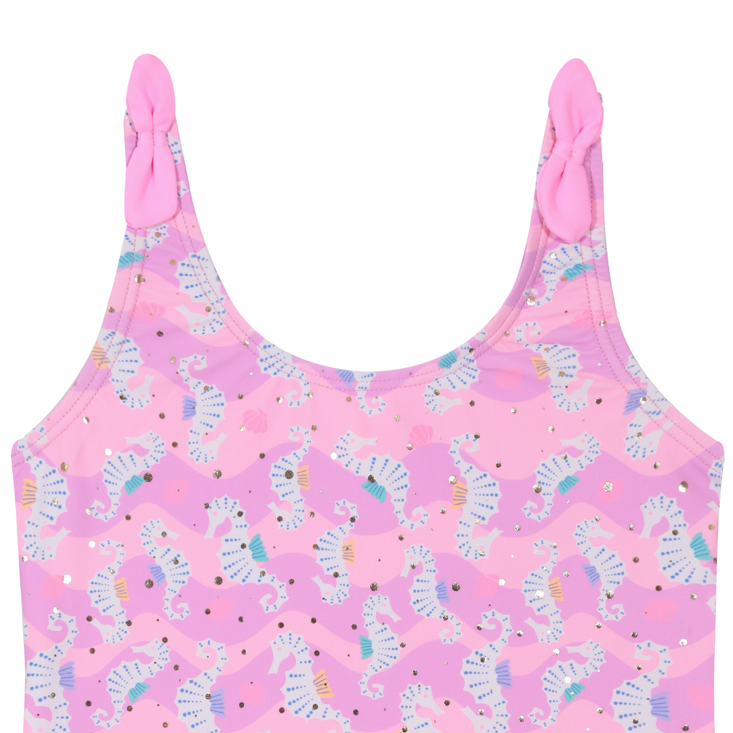 TRAJE DE BAÑO NIÑA TANKINI SUBLIMADO H2O WEAR ROSADO - 4