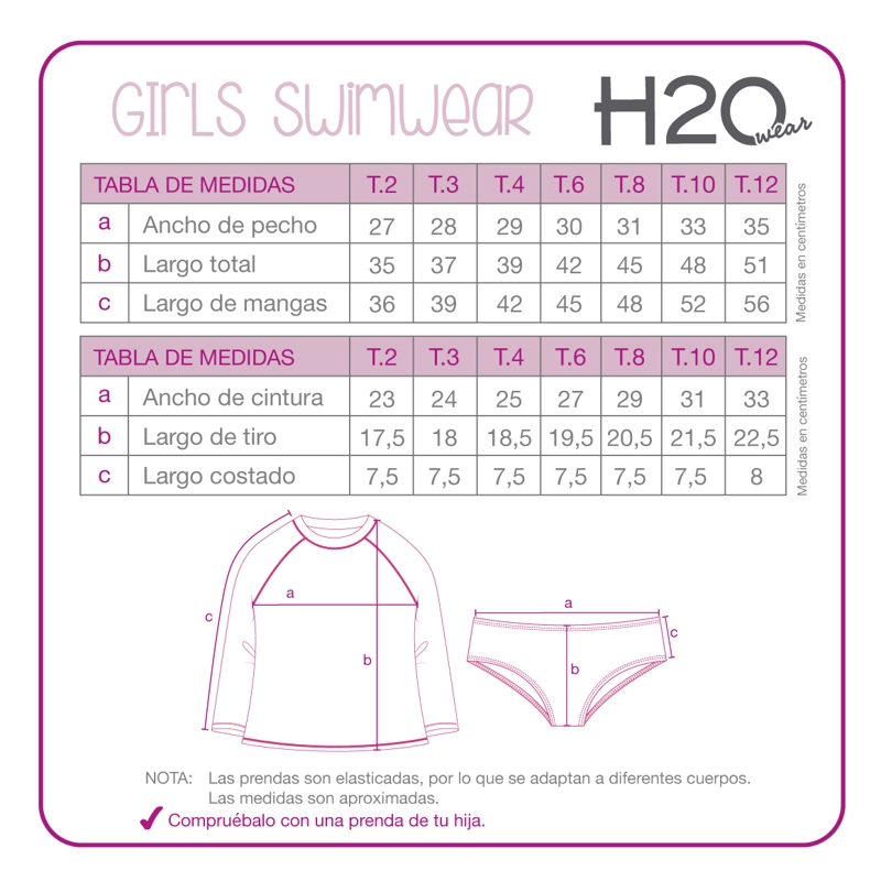 TRAJE DE BAÑO NIÑA SET UV50 M/LARGA FROZEN DISNEY - 5