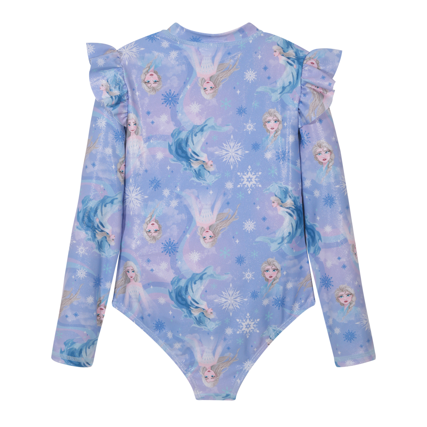 TRAJE DE BAÑO NIÑA ENTERO UV50 M/LARGA FROZEN DISNEY - 3
