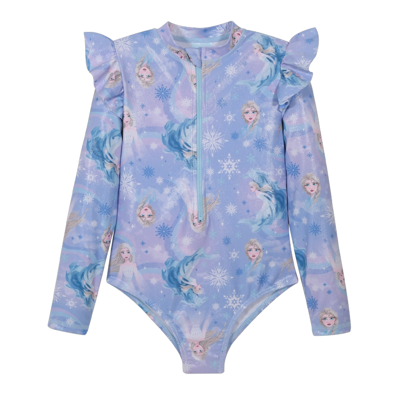 TRAJE DE BAÑO NIÑA ENTERO UV50 M/LARGA FROZEN DISNEY - 7