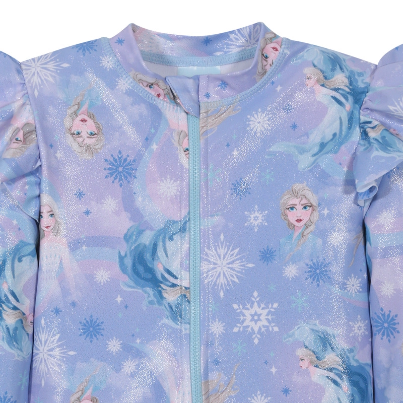 TRAJE DE BAÑO NIÑA ENTERO UV50 M/LARGA FROZEN DISNEY - 9