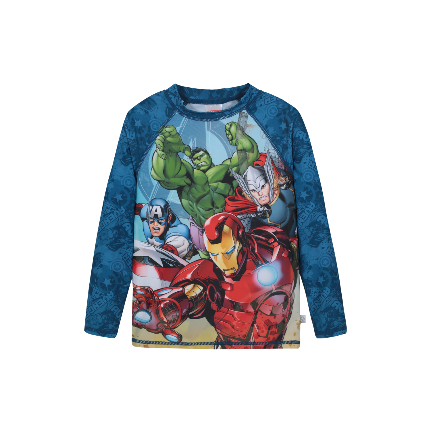 TRAJE DE BAÑO NIÑO POLERA UV50 M/LARGA AVENGERS DISNEY - 2