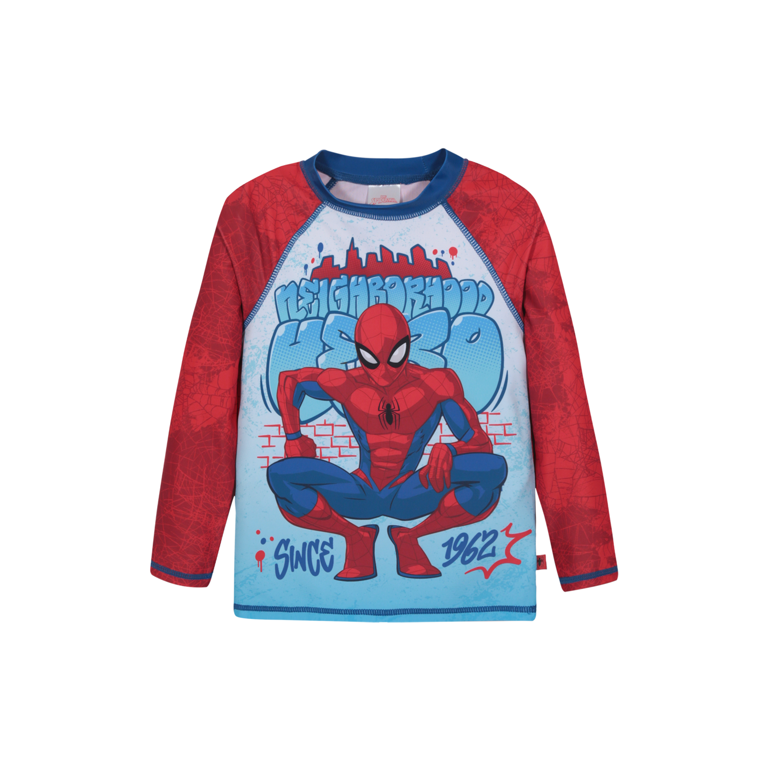 TRAJE DE BAÑO NIÑO POLETA UV50 M/LARGA SPIDERMAN DISNEY - 2