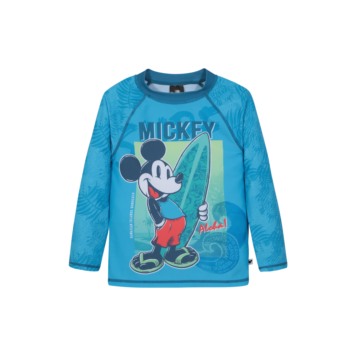 TRAJE DE BAÑO NIÑO POLERA UV50 M/LARGA MICKEY DSINEY - 2