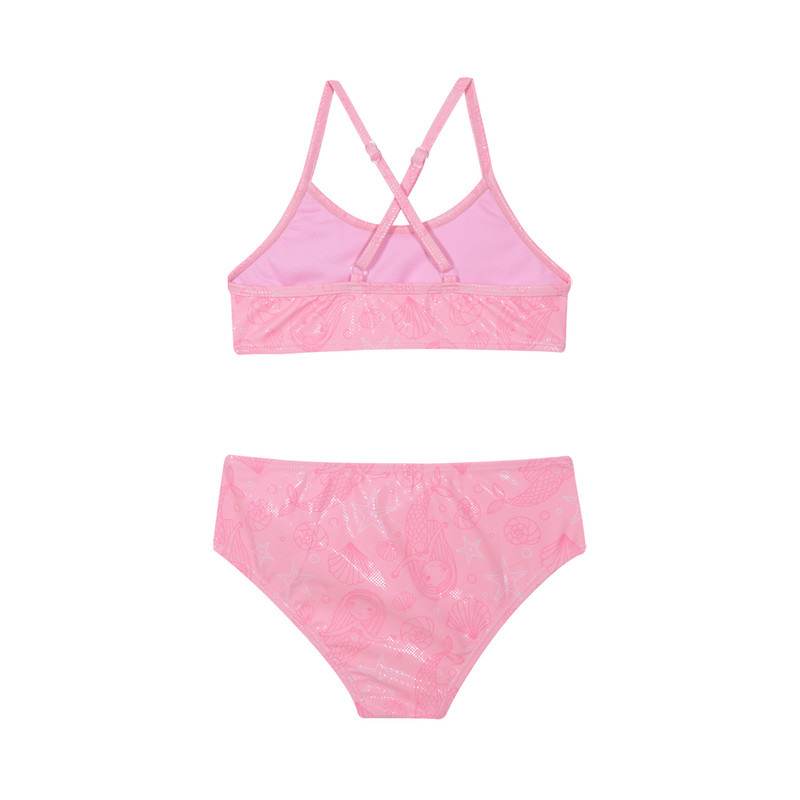 TRAJE DE BAÑO NIÑA BIKINI VUELO UV50 H2O WEAR ROSADO - 3