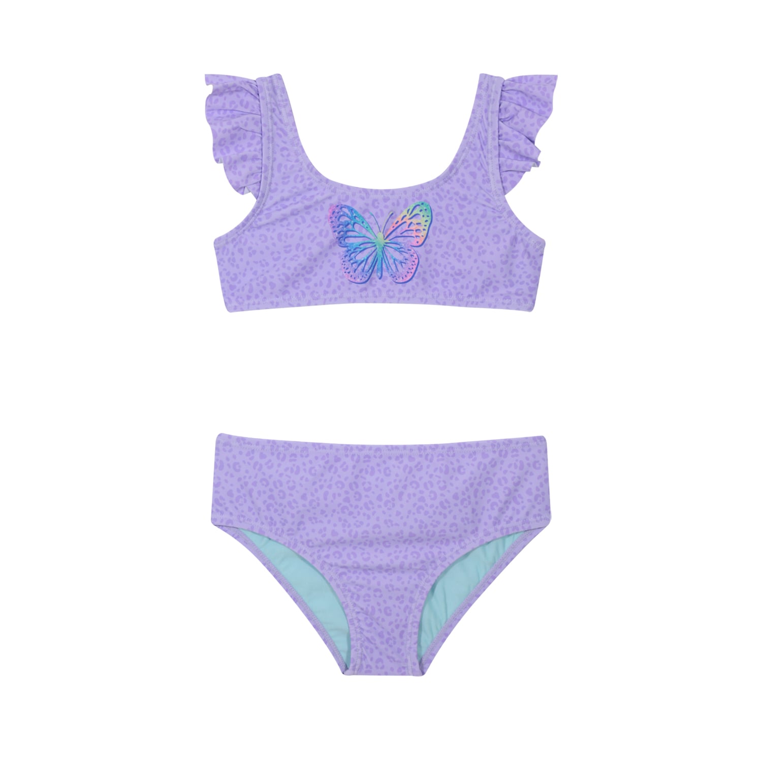 TRAJE DE BAÑO NIÑA BIKINI VUELOS UV50 H2O WEAR LILA - 1