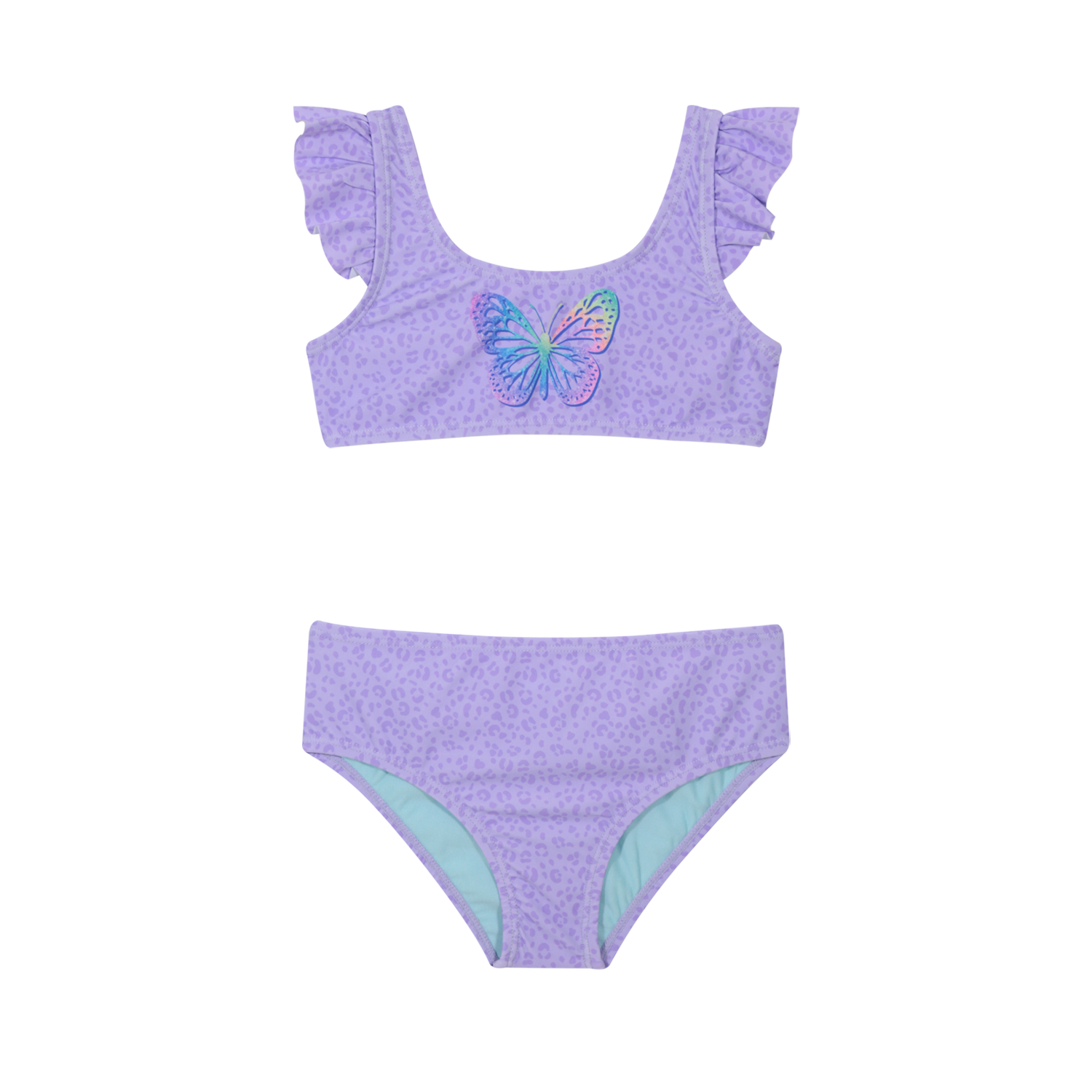 TRAJE DE BAÑO NIÑA BIKINI VUELOS UV50 H2O WEAR LILA - 2