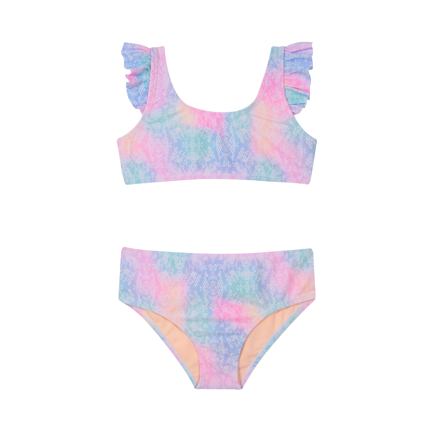 TRAJE DE BAÑO NIÑA BIKINI VUELOS UV50 H2O WEAR MULTICOLOR - 2