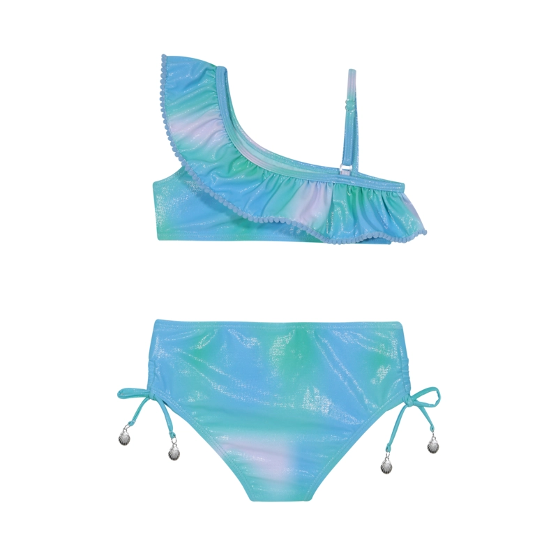 TRAJE DE BAÑO NIÑA BIKINI 1 HOMBRO UV50 H2O WEAR CALIPSO - 3