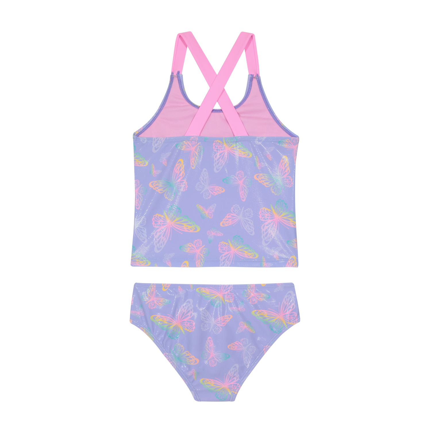 TRAJE DE BAÑO NIÑA TANKINI VUELO UV50 H2O WEAR LILA - 3