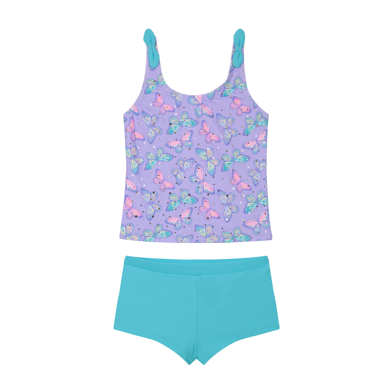 TRAJE DE BAÑO NIÑA TANKINI UV50 H2O WEAR LILA - 1