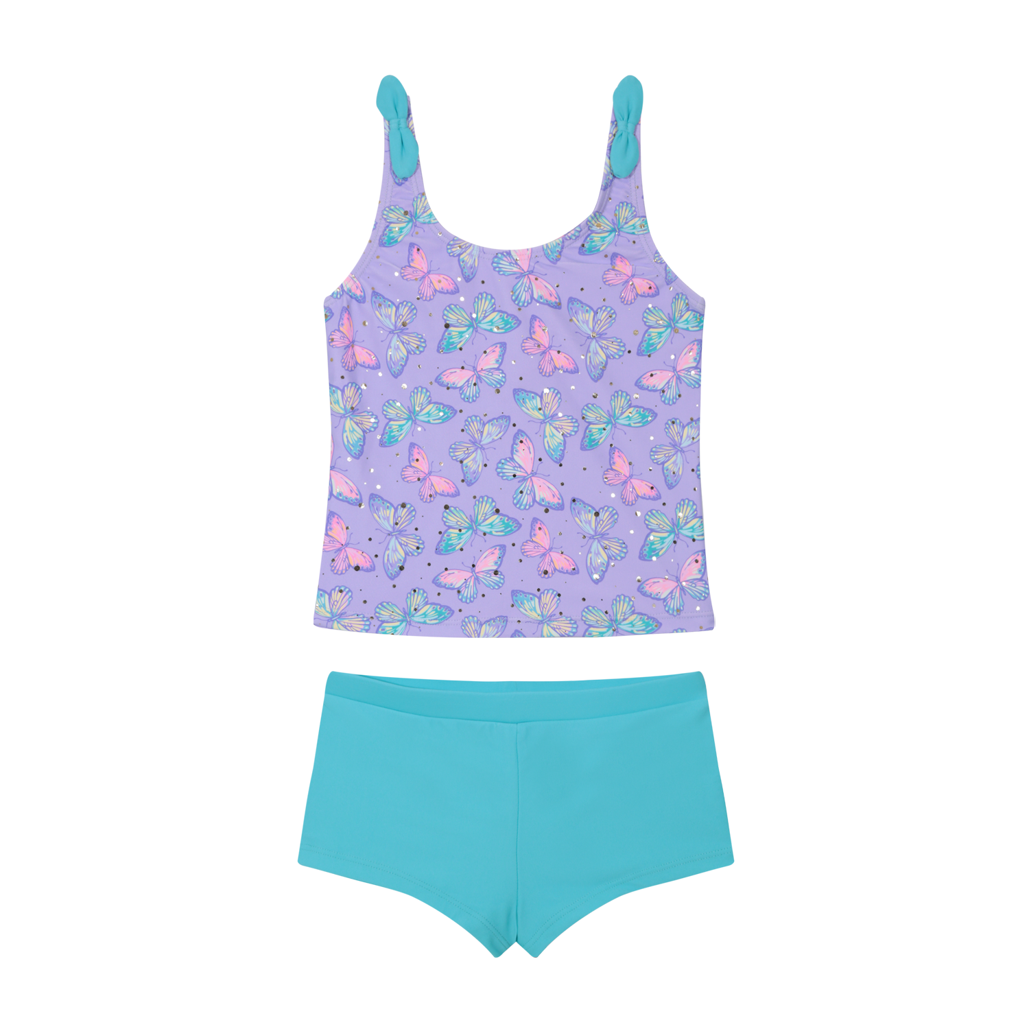 TRAJE DE BAÑO NIÑA TANKINI UV50 H2O WEAR LILA - 2