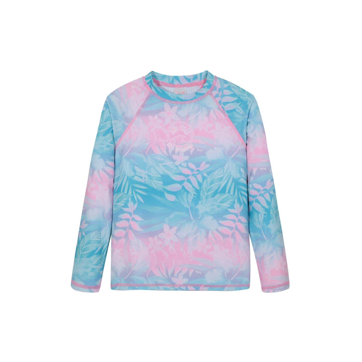 TRAJE DE BAÑO NIÑA POLERA UV50 M/LARGA H2O WEAR CALIPSO - 2
