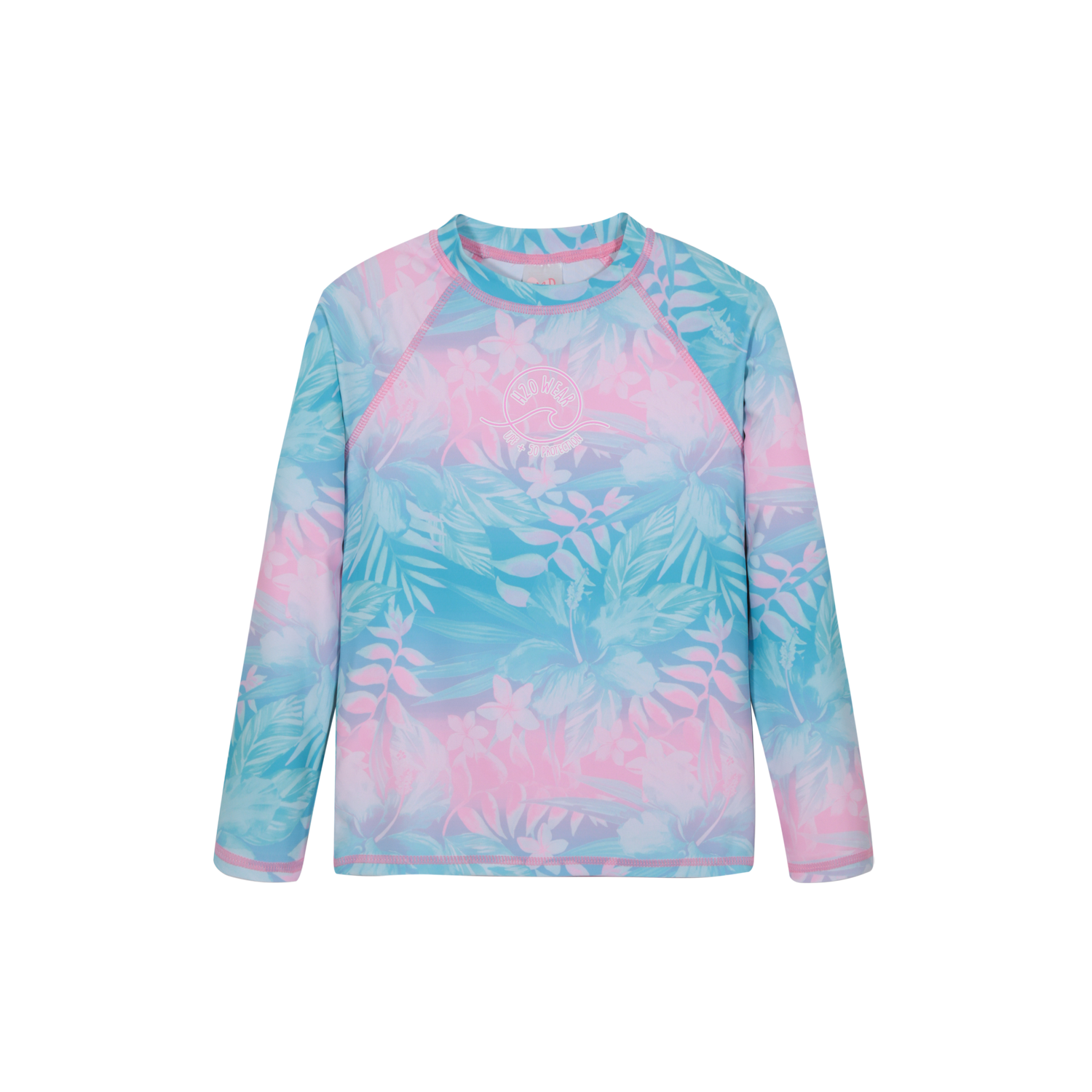 TRAJE DE BAÑO NIÑA POLERA UV50 M/LARGA H2O WEAR CALIPSO - 2