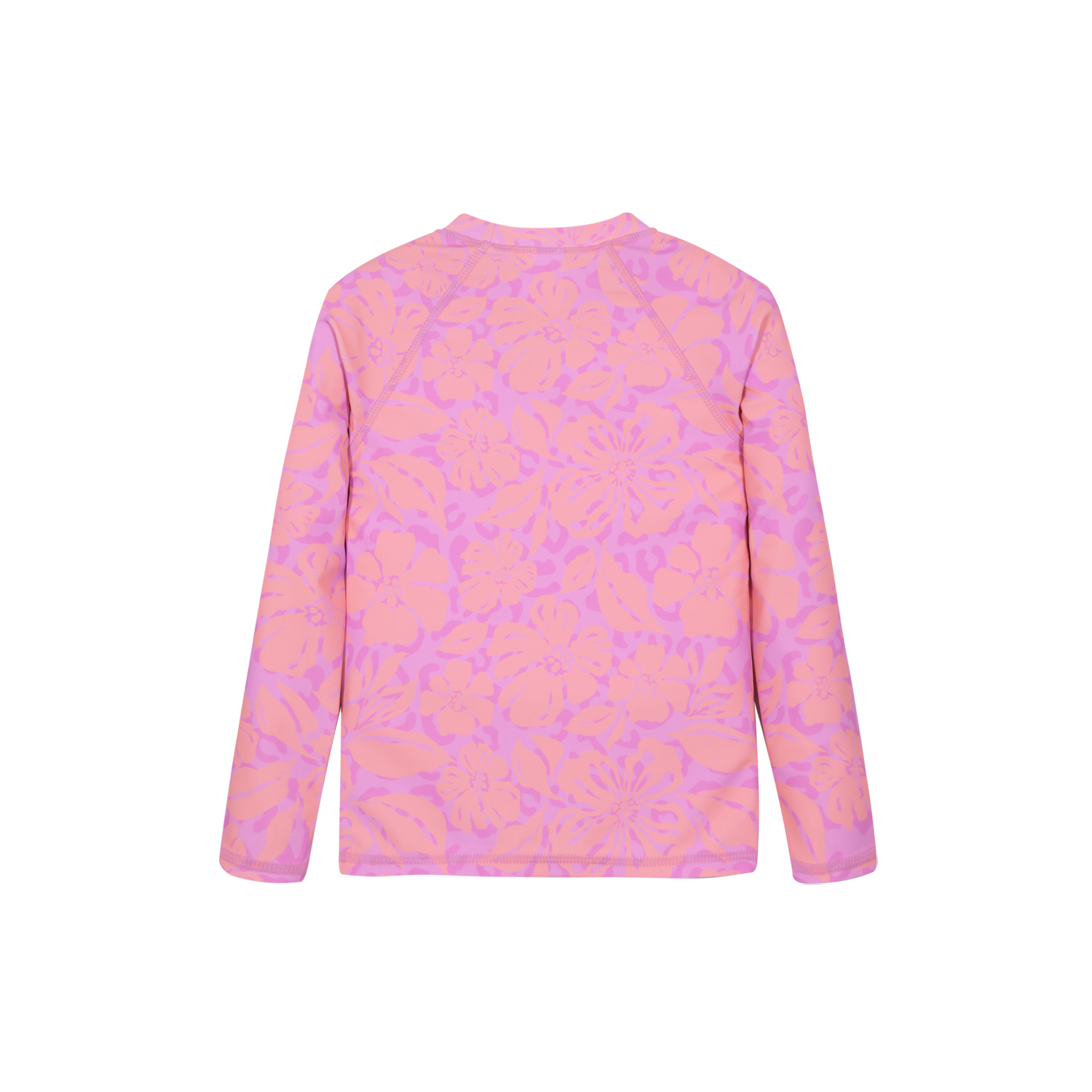 TRAJE DE BAÑO NIÑA POLERA UV50 M/LARGA H2O WEAR FUCSIA - 3