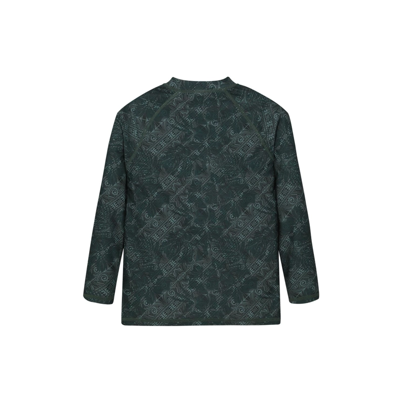 TRAJE DE BAÑO NIÑO POLERA UV50  M/LARGA  H2O WEAR VERDE - 3