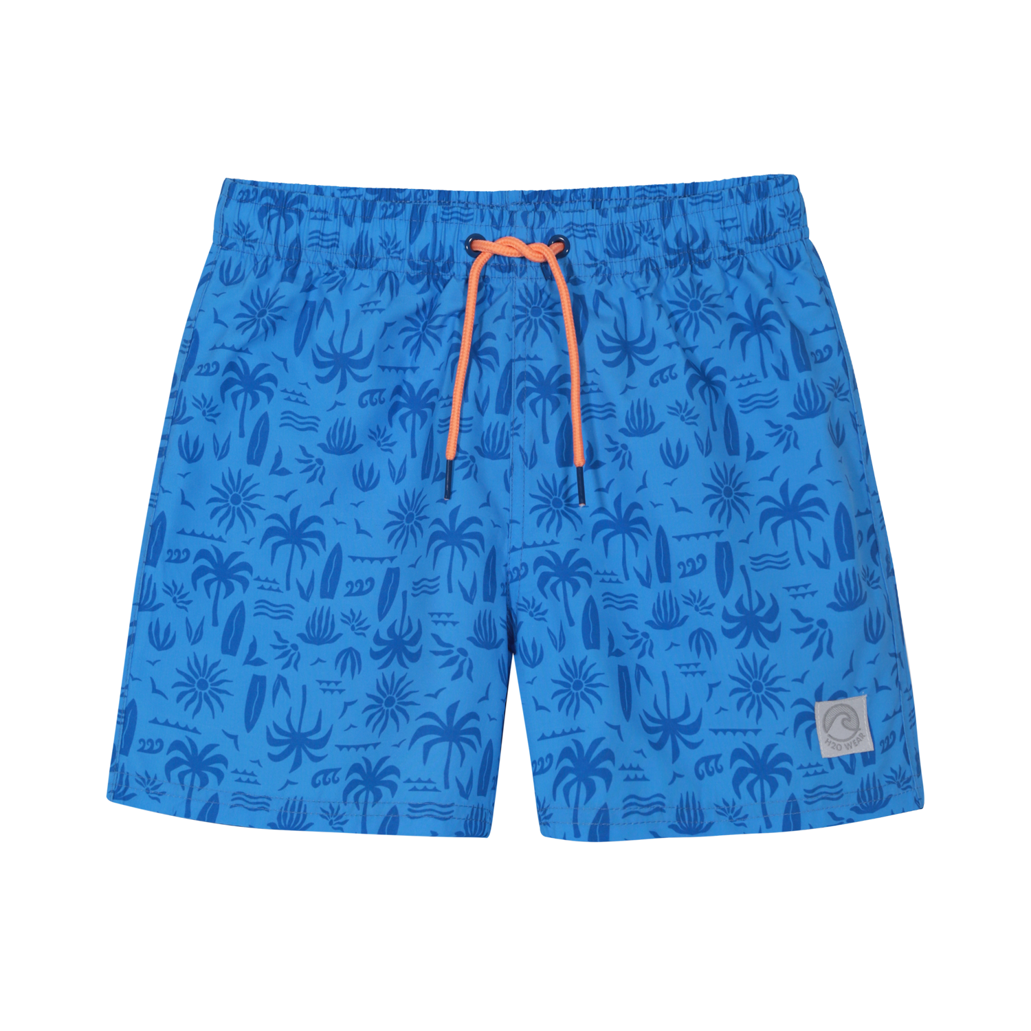 TRAJE DE BAÑO NIÑO SHORT ESTAMPADO H2O WEAR AZULINO - 2
