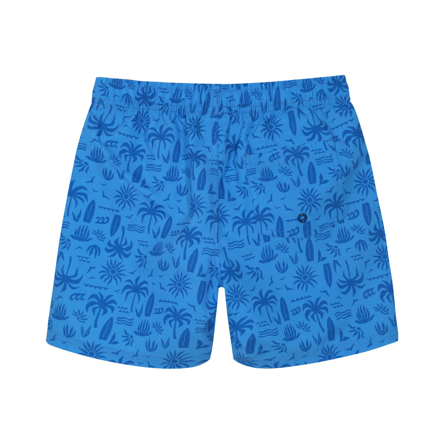 TRAJE DE BAÑO NIÑO SHORT ESTAMPADO H2O WEAR AZULINO - 3