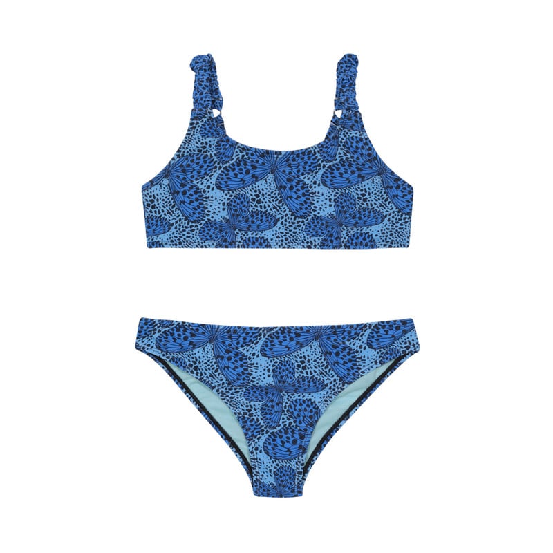 TRAJE DE BAÑO NIÑA TEENS BIKINI UV50 H2O WEAR CELESTE - 1