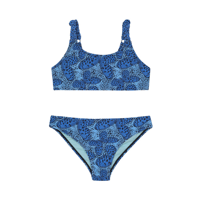 TRAJE DE BAÑO NIÑA TEENS BIKINI UV50 H2O WEAR CELESTE - 1