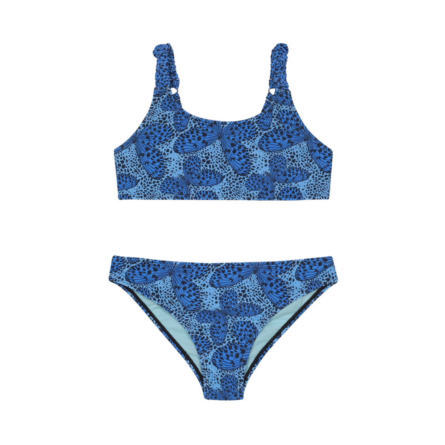 TRAJE DE BAÑO NIÑA TEENS BIKINI UV50 H2O WEAR CELESTE - 2