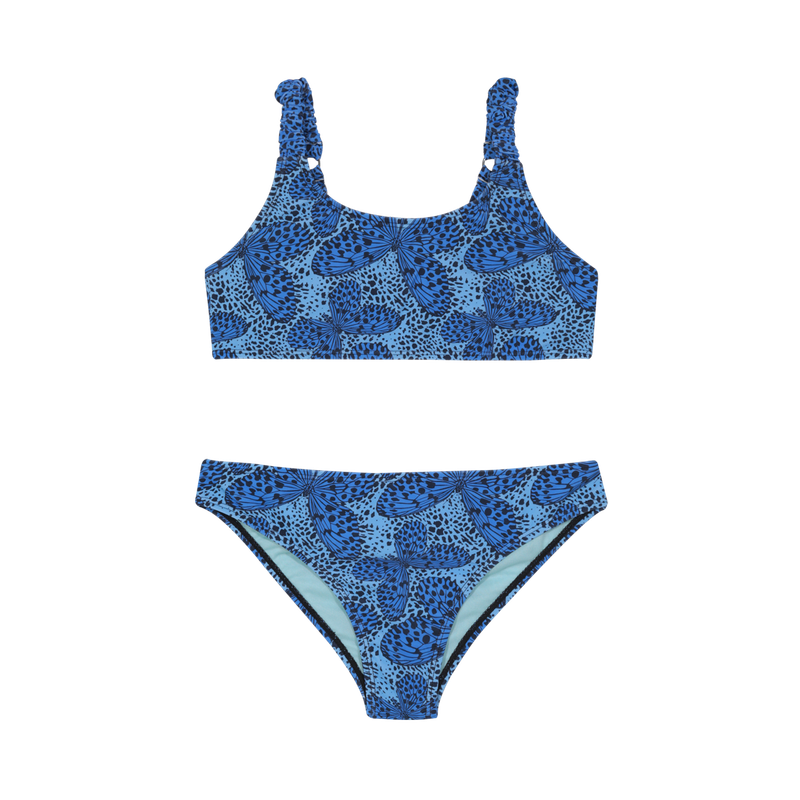 TRAJE DE BAÑO NIÑA TEENS BIKINI UV50 H2O WEAR CELESTE - 6