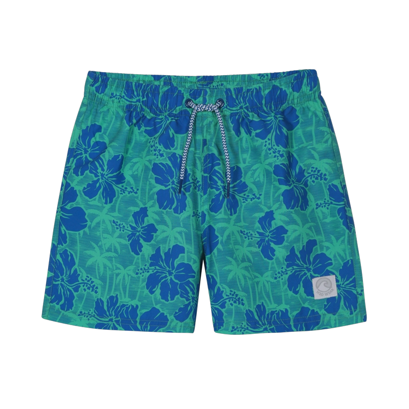 TRAJE DE BAÑO NIÑO SHORT ESTAMPADO H2O WEAR VERDE - 2