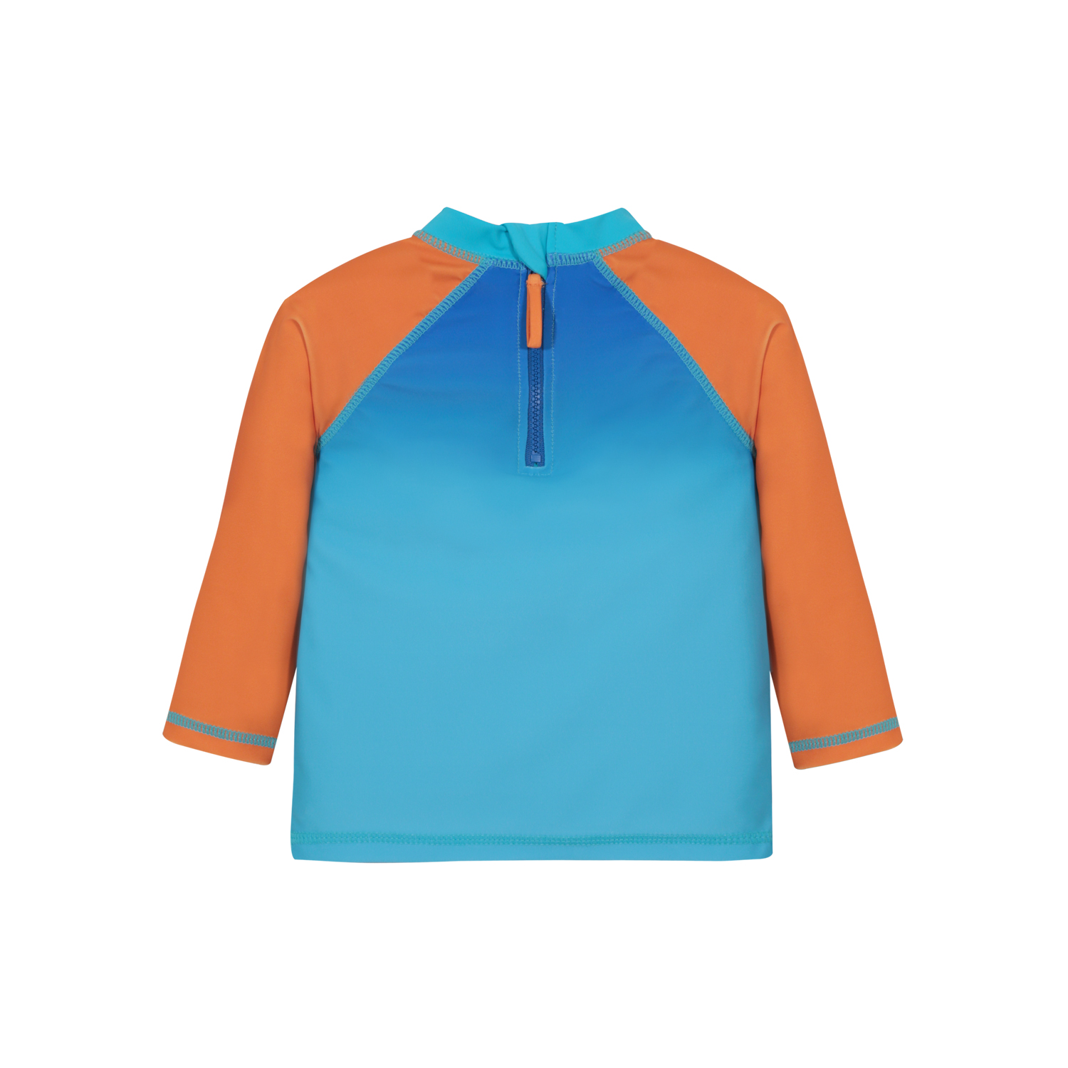 TRAJE DE BAÑO BEBE NIÑO POLERA UV50 M/LARGA H2O WEAR NARANJO - 3