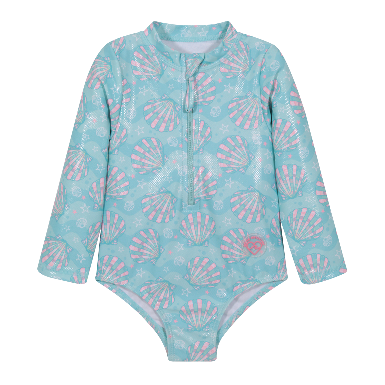 TRAJE DE BAÑO BEBE NIÑA ENTERO UV50 M/LARGA H2O WEAR CALIPSO - 1