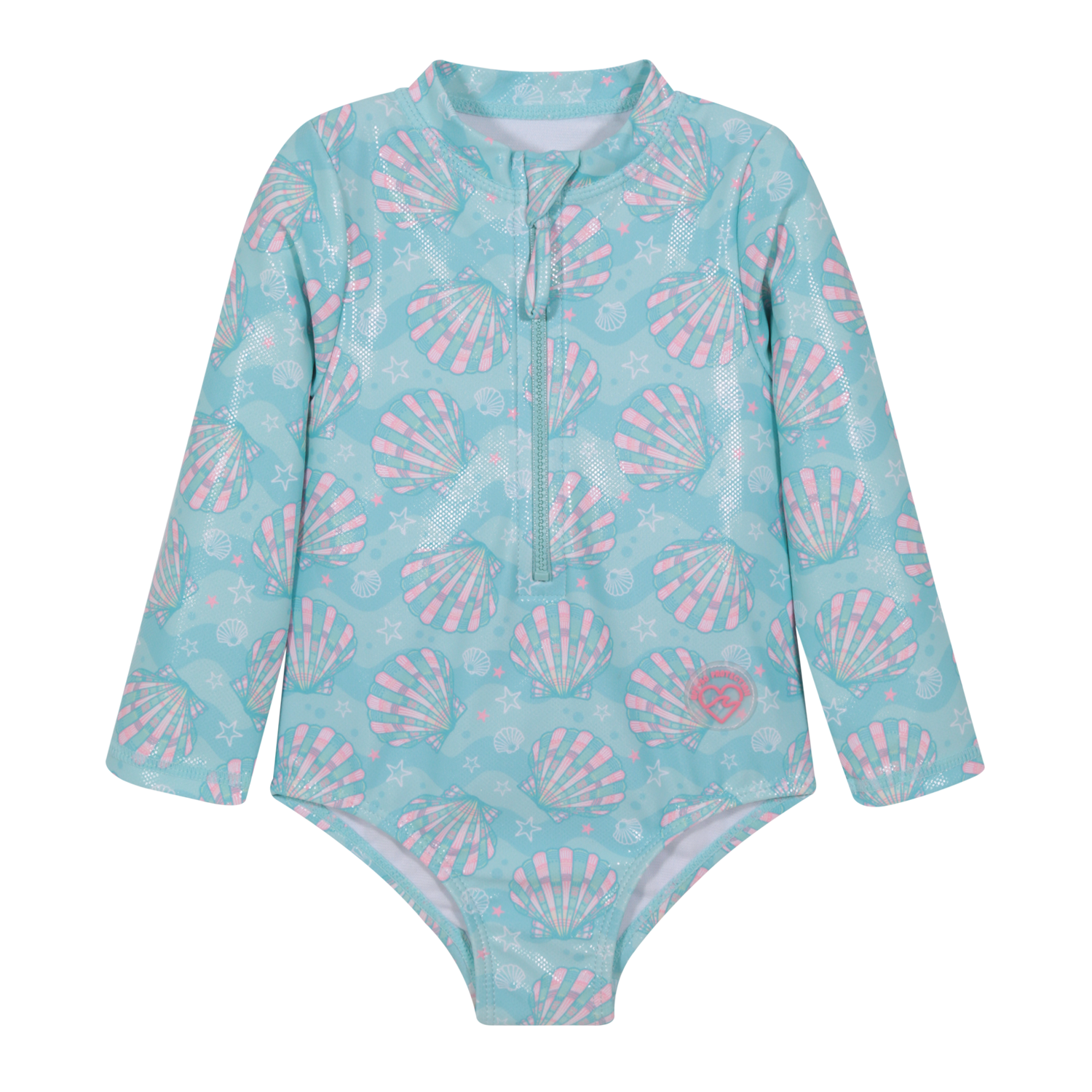 TRAJE DE BAÑO BEBE NIÑA ENTERO UV50 M/LARGA H2O WEAR CALIPSO - 1