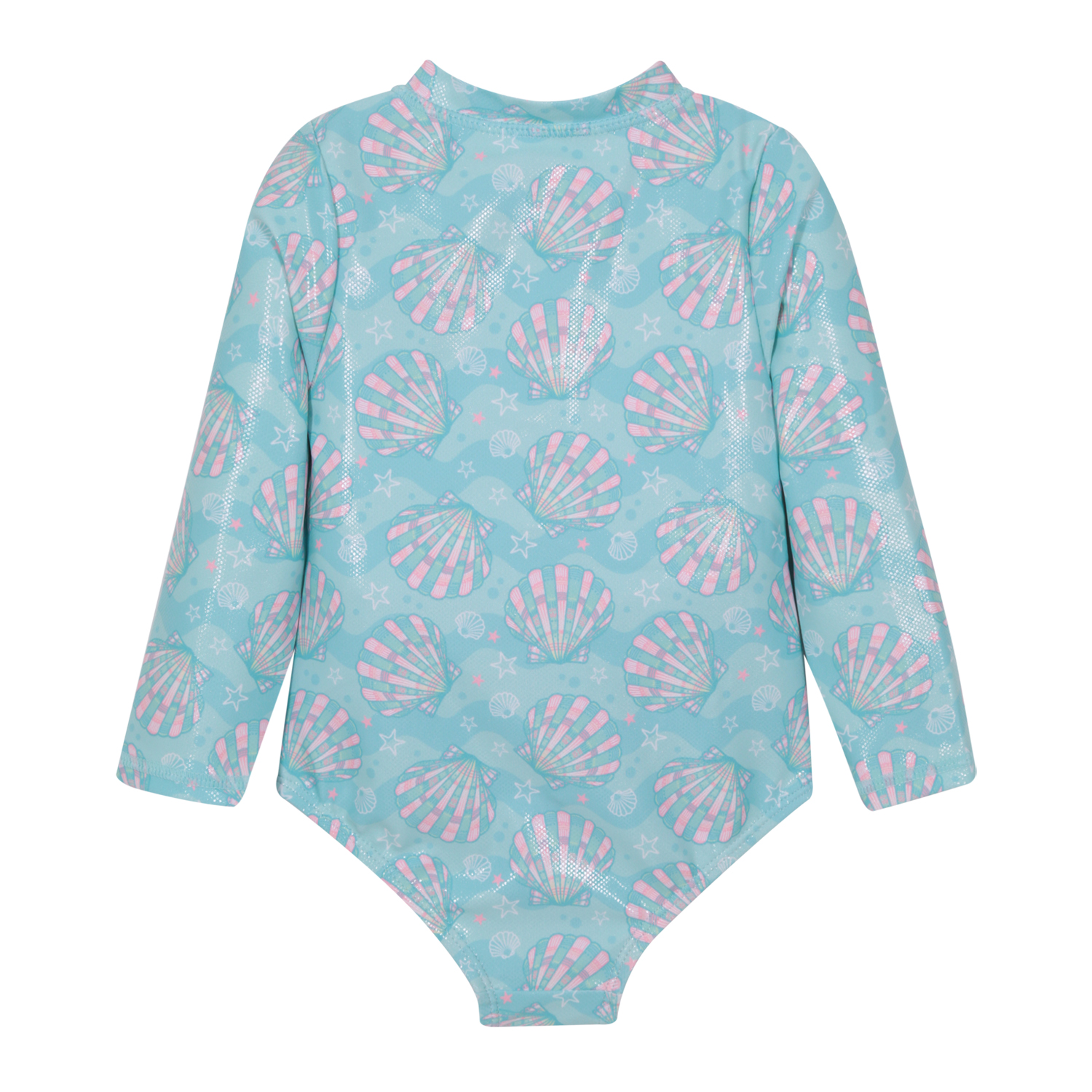TRAJE DE BAÑO BEBE NIÑA ENTERO UV50 M/LARGA H2O WEAR CALIPSO - 2