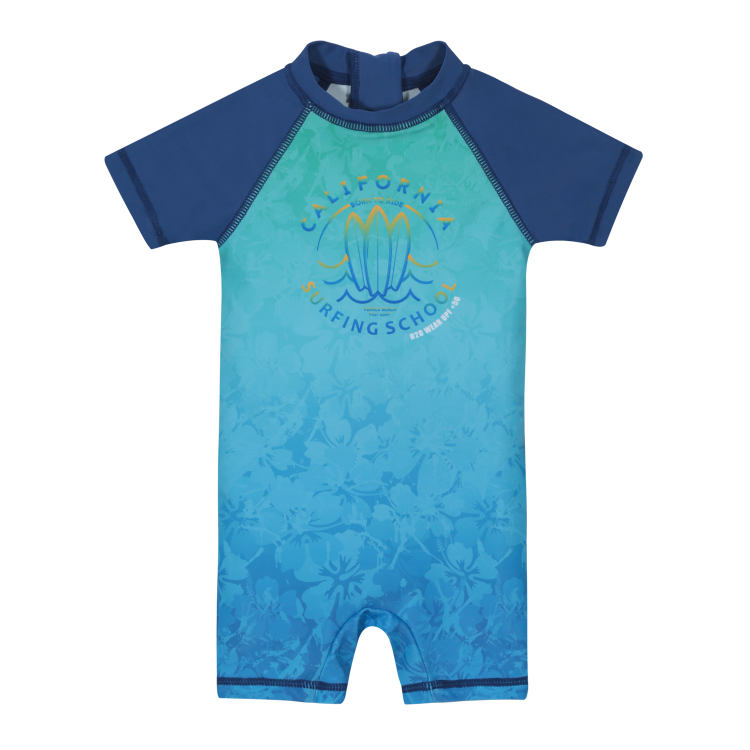 TRAJE DE BAÑO BEBE NIÑO BODY  UV50 H2O WEAR DENIM - 1