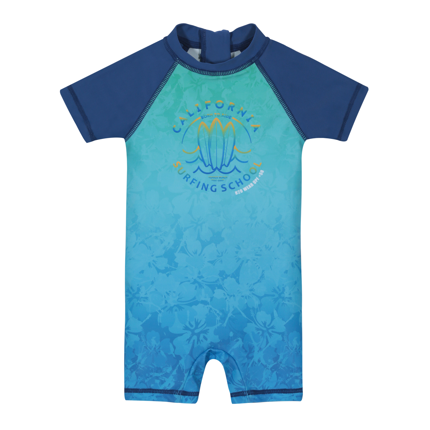 TRAJE DE BAÑO BEBE NIÑO BODY  UV50 H2O WEAR DENIM - 2
