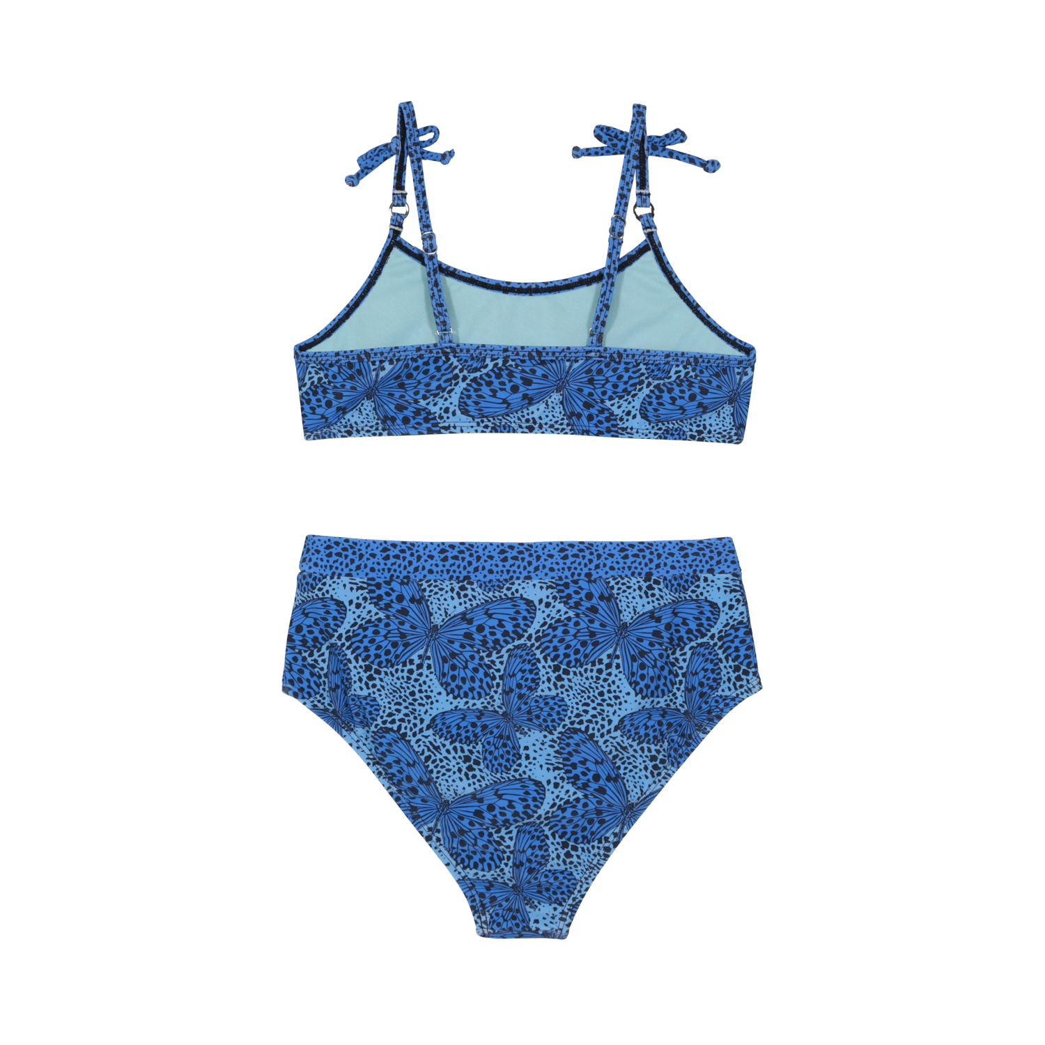 TRAJE DE BAÑO NIÑA TEENS BIKINI UV50 H2O WEAR AZUL - 4