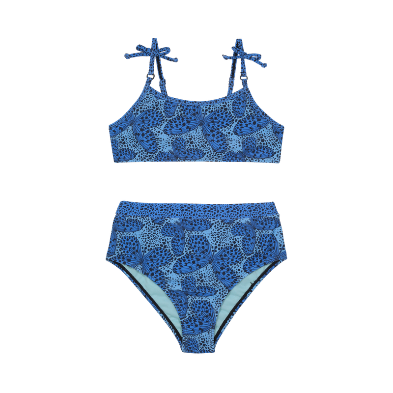 TRAJE DE BAÑO NIÑA TEENS BIKINI UV50 H2O WEAR AZUL - 6
