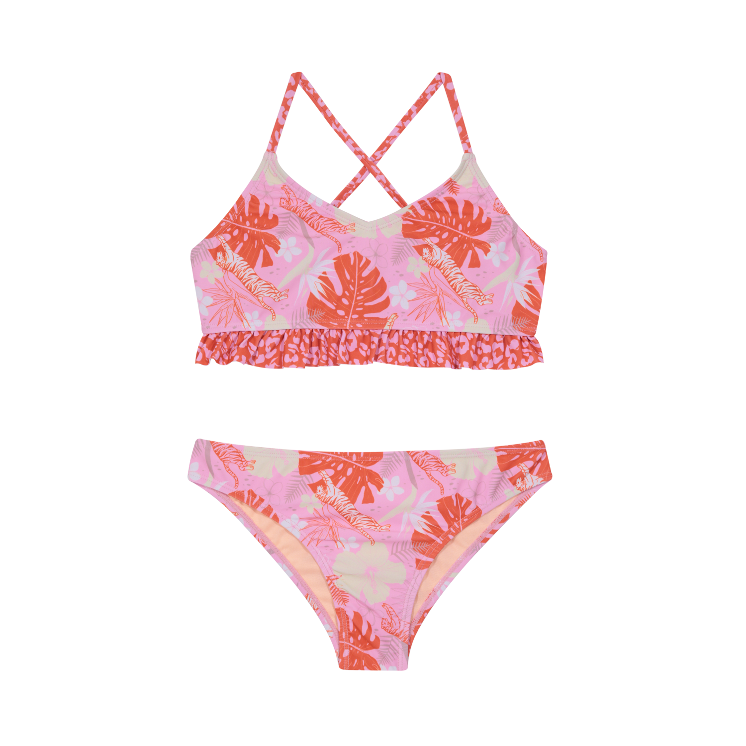 TRAJE DE BAÑO NIÑA TEENS BIKINI UV50 H2O WEAR ROSADO - 3