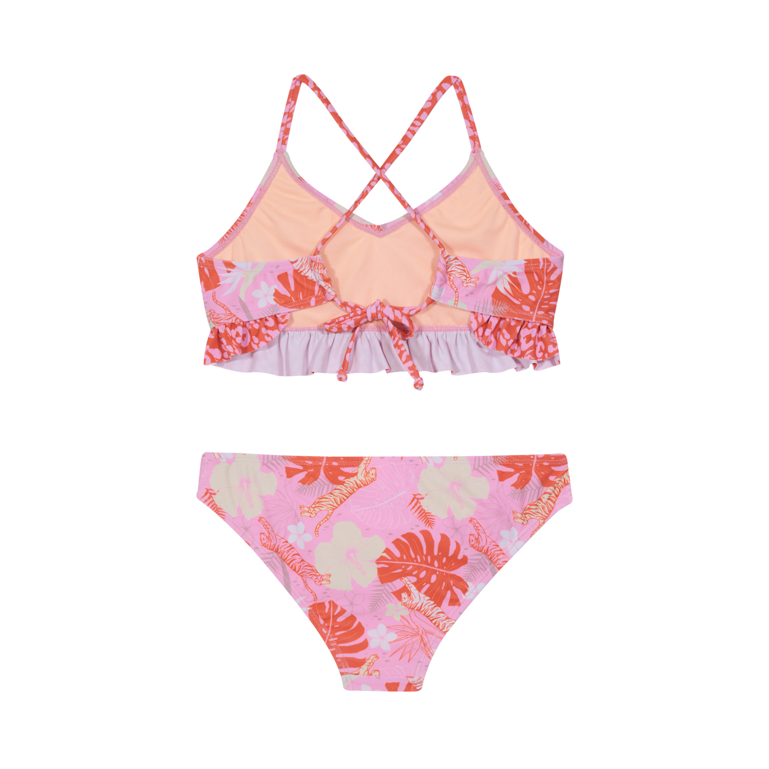 TRAJE DE BAÑO NIÑA TEENS BIKINI UV50 H2O WEAR ROSADO - 4