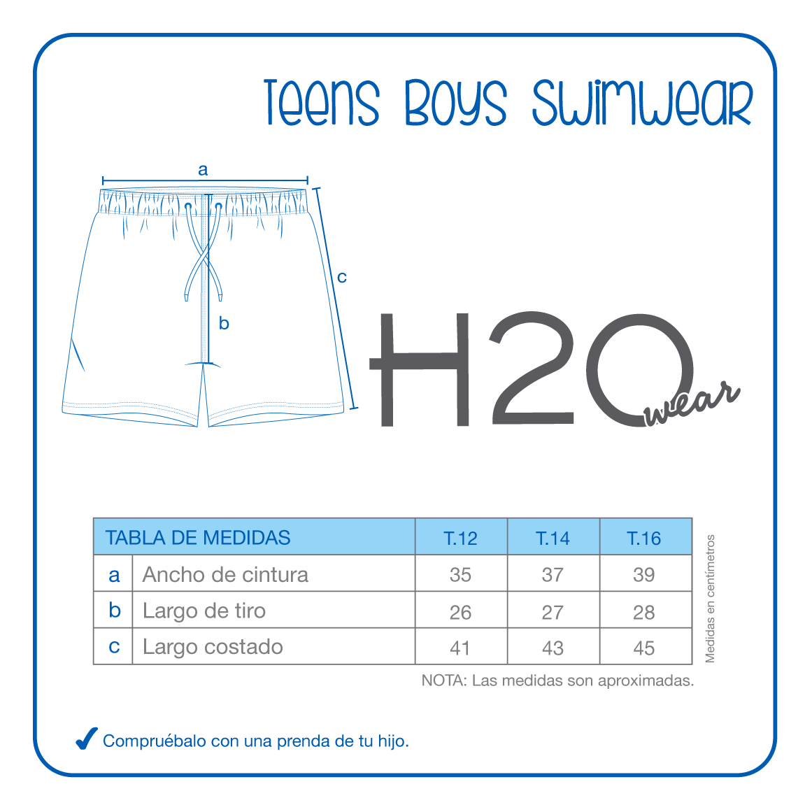 TRAJE DE BAÑO NIÑO TEENS SHORT H2O WEAR MULTICOLOR - 4