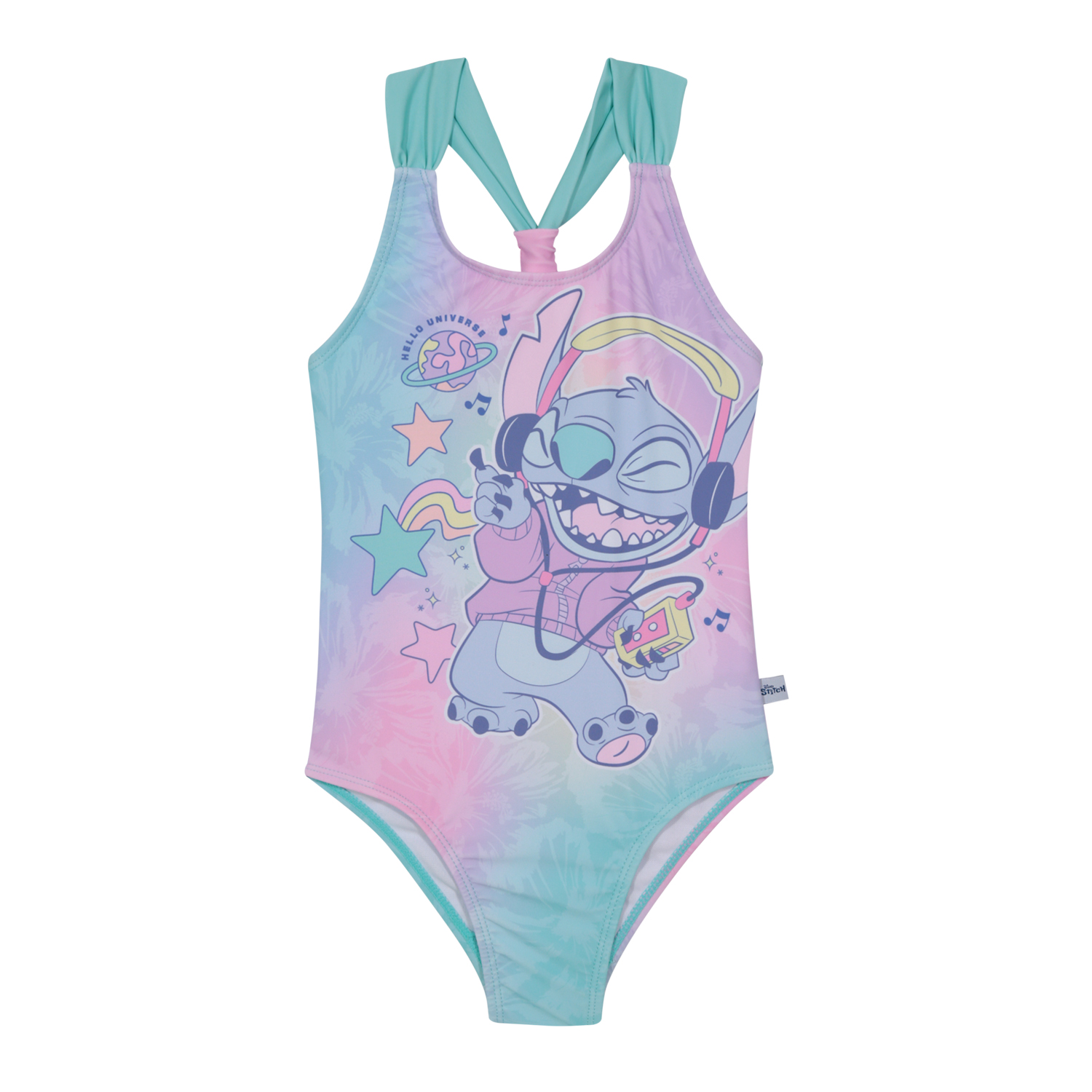 TRAJE DE BAÑO NIÑA ENTERO UV50 STITCH DISNEY - 1