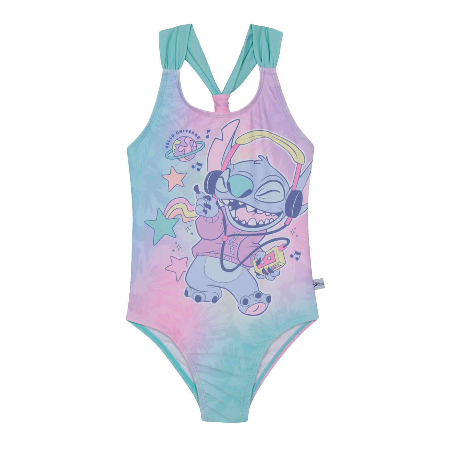 TRAJE DE BAÑO NIÑA ENTERO UV50 STITCH DISNEY - 2