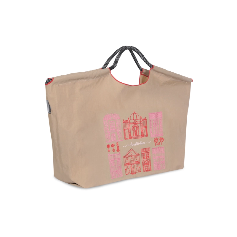 BOLSO BORDADO HOSES H2O WEAR BEIGE - 3