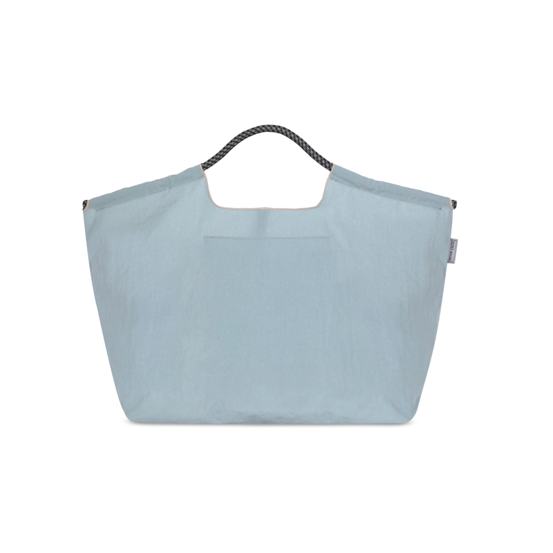 BOLSO BORDADO FLOWERS H2O WEAR CELESTE - 2